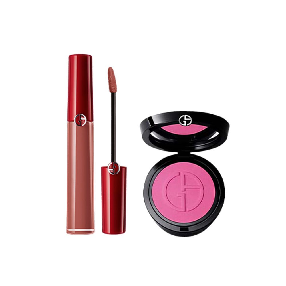 LIP MAESTRO GLOW BLUSH SET Armani Beauty UAE